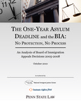The One-Year Asylum Deadline and the BIA: No Protection, No Process