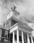 Trickett Hall Exterior Portico and Clocktower